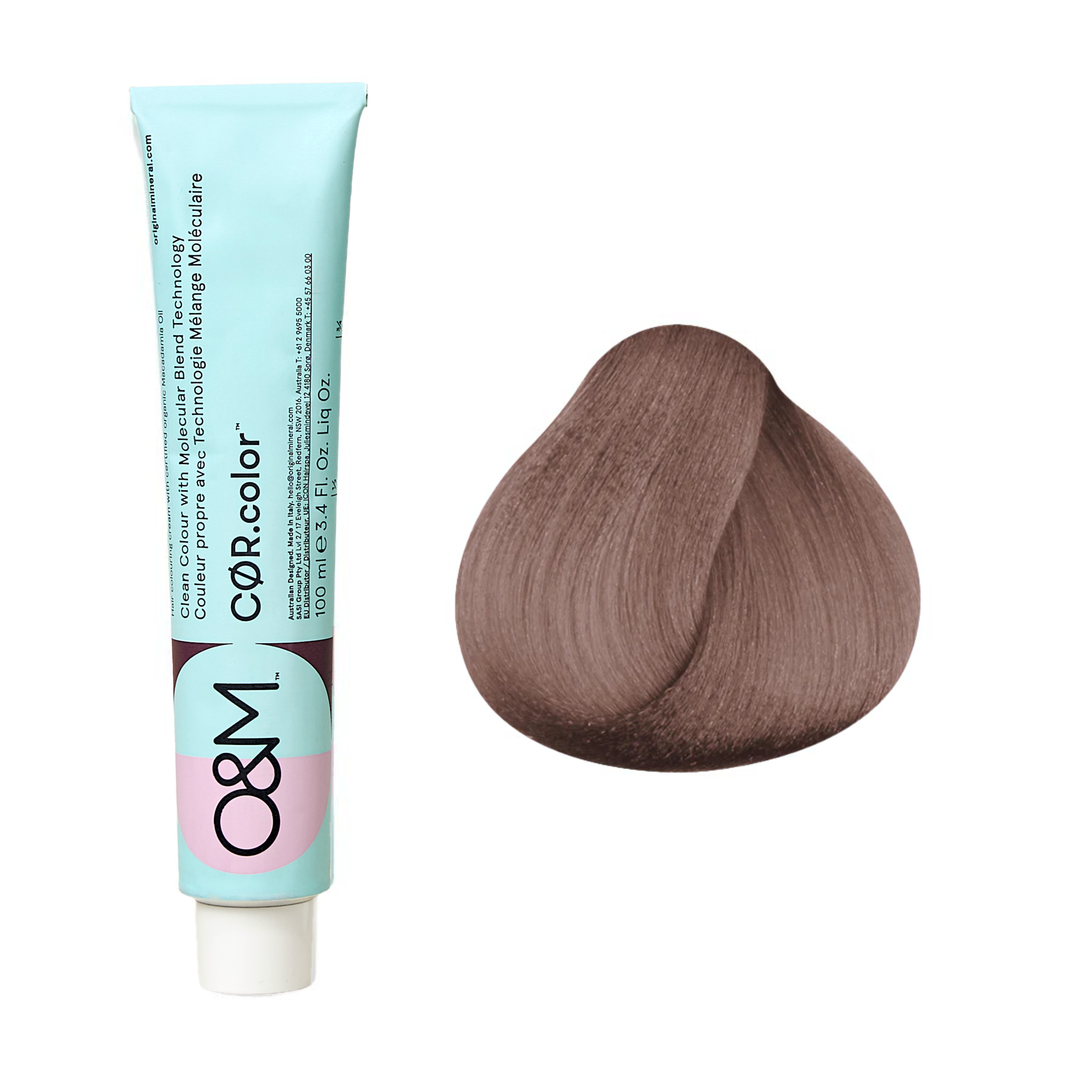 CØR.color 8.71 Light Brunette Ash Blonde – Simply Organic Beauty