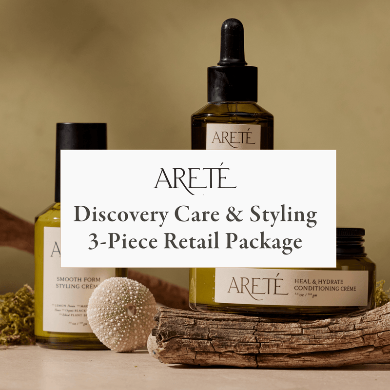 Areté Discovery Care & Styling 3-Piece Retail Package