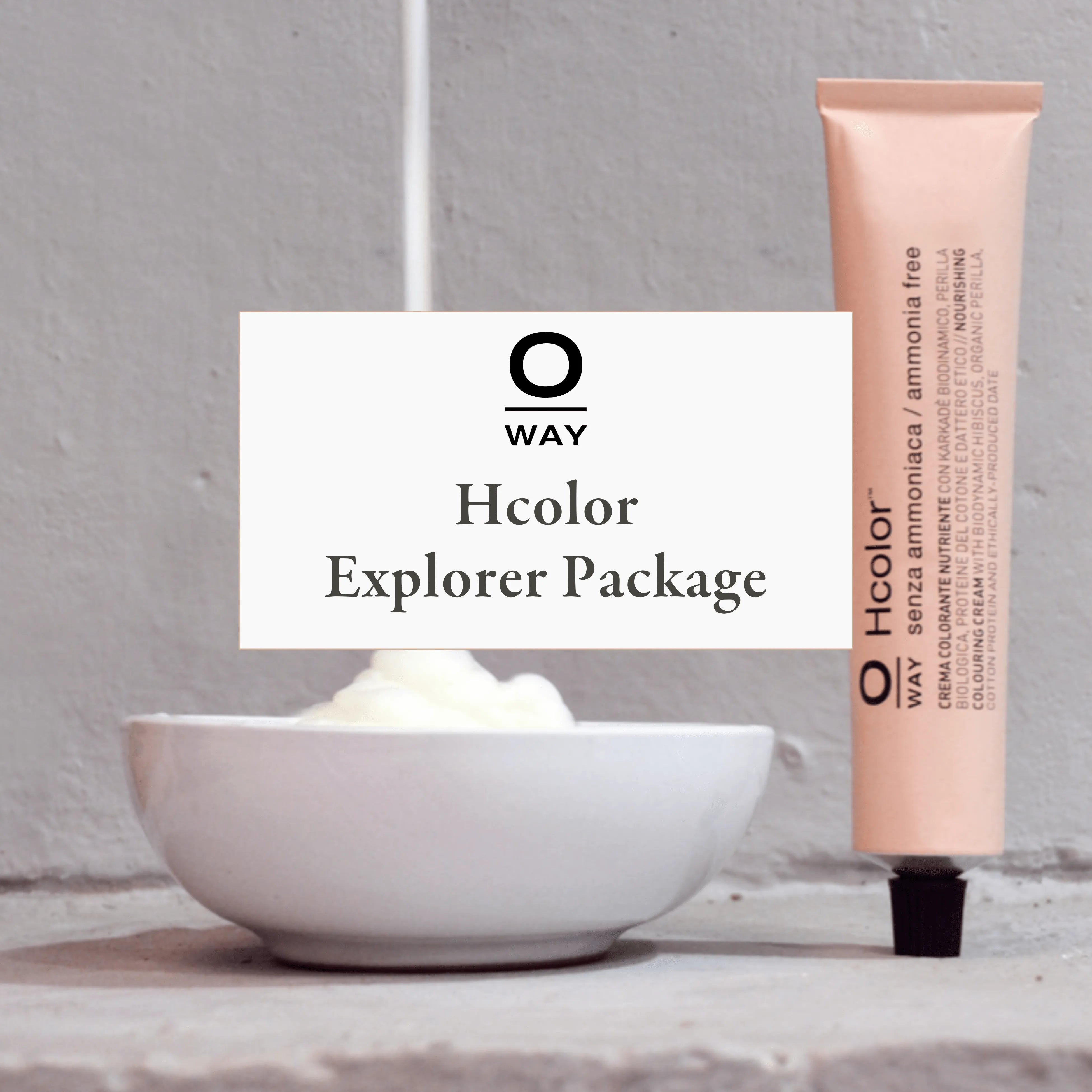 OWAY オーウェイオーガニックHカラーセット(開封、未開封混在) HcolorExplorerPackage.webp?v=