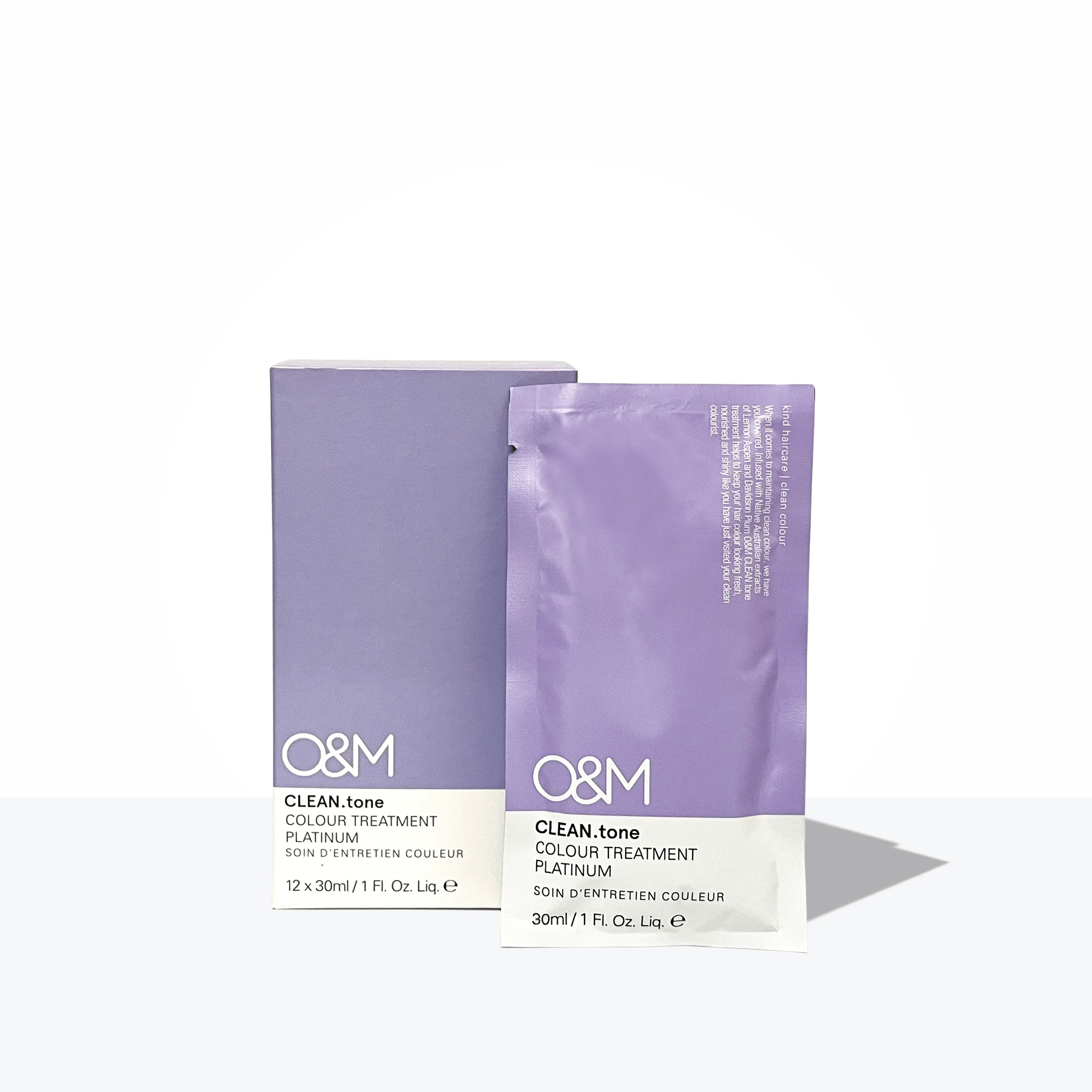 O&M | CLEAN.tone Platinum Color Treatment Sample – Simply Organic