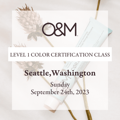 O&M Level 1 Certification Class: Seattle, Washington
