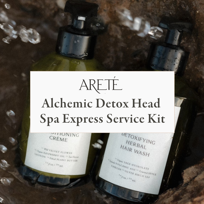 ARETÉ Alchemic Detox Head Spa Express Service Kit