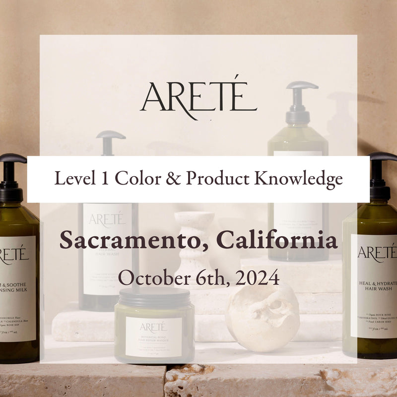Areté Level 1 Color & Product Knowledge: Sacramento, California