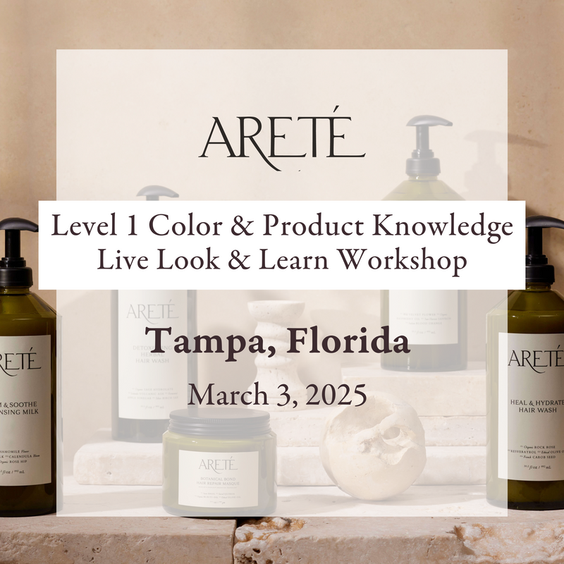 Areté Level 1 Color & Product Knowledge: Tampa, Florida