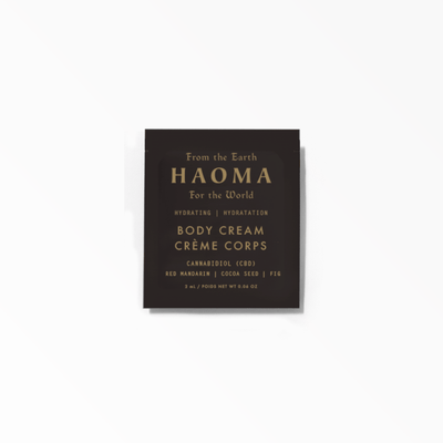 Haoma Hydrating Body Cream Sample