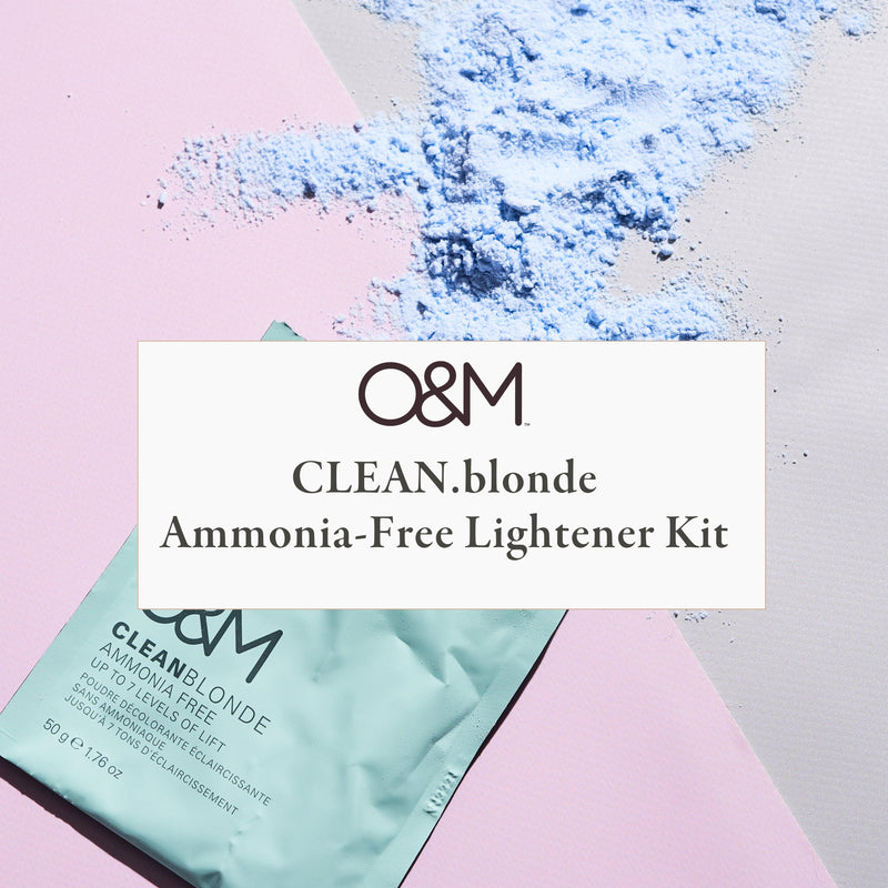 O&M CLEAN.Blonde Ammonia-Free Lightener Kit