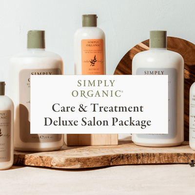 Simply Organic Care & Treatment Deluxe Salon Package