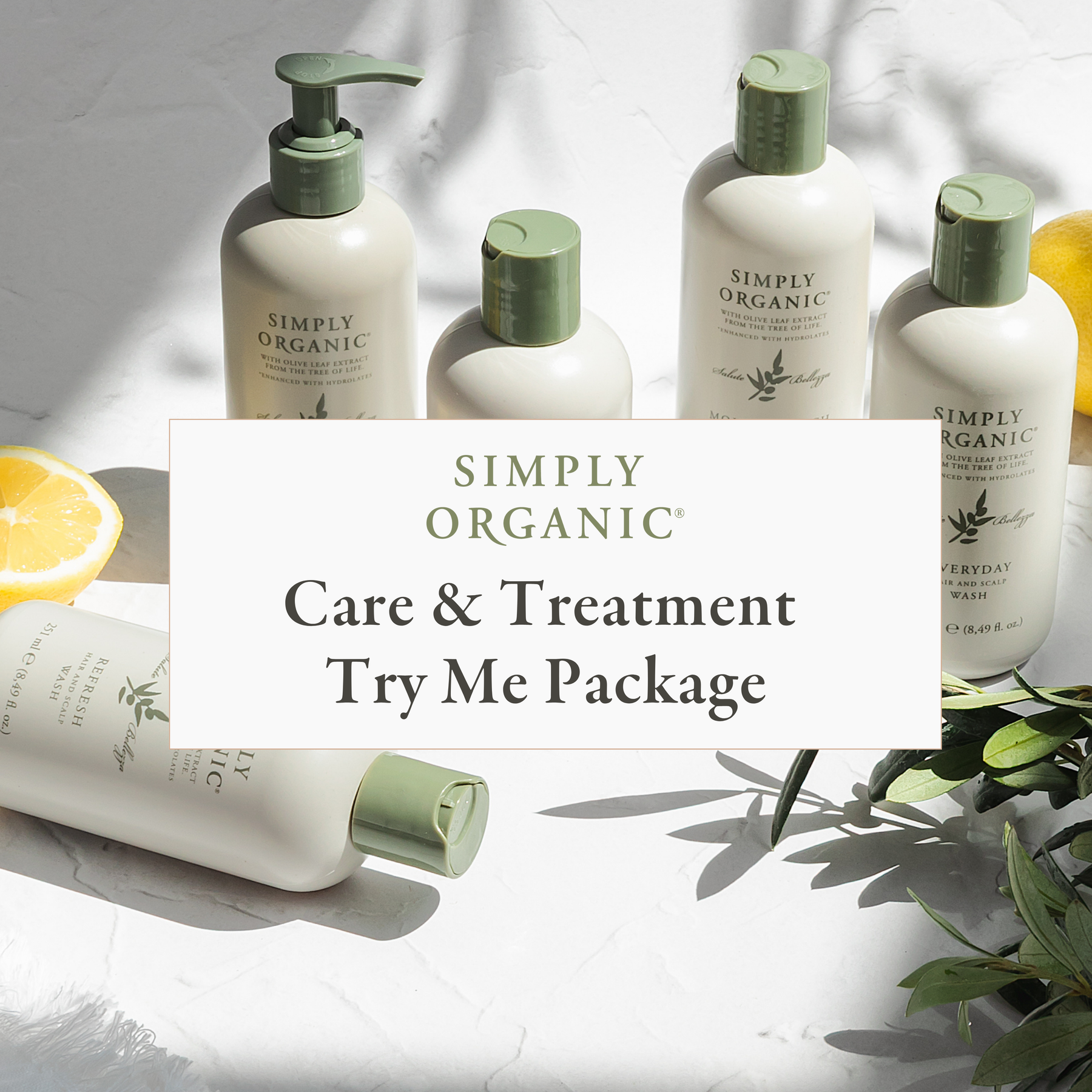 Simply Organic Care & Treatment Try Me Package – Simply Organic Beauty