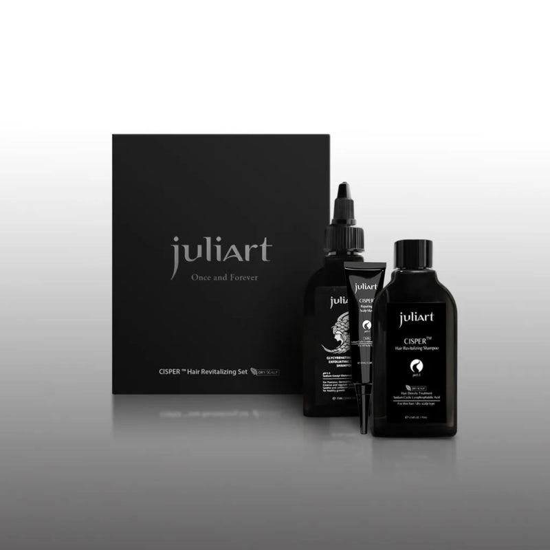 JuliArt Discovery Kit: CISPER Hair Revitalizing Travel Set - Dry