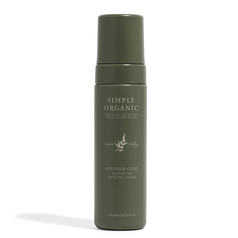 Simply Organic Refined Curl Moisturizing Styling Foam – Simply Organic ...