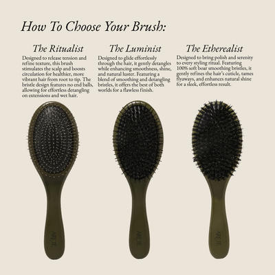 The Ritualist Stimulating Metal Bristle Detangling Brush