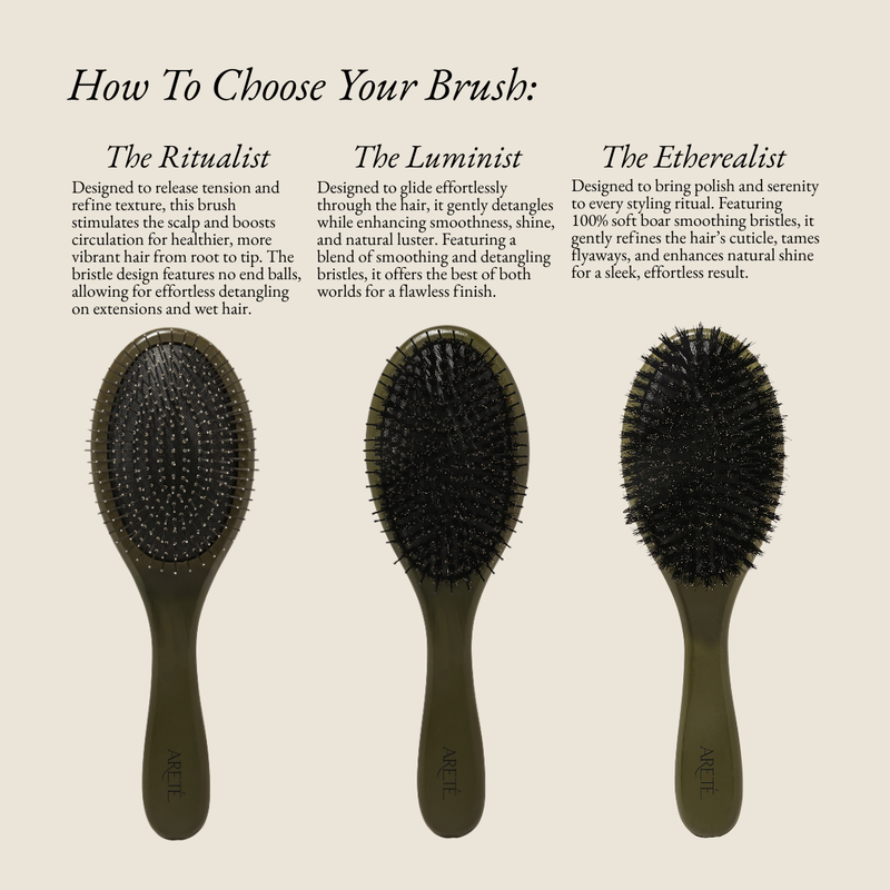 The Ritualist Stimulating Metal Bristle Detangling Brush