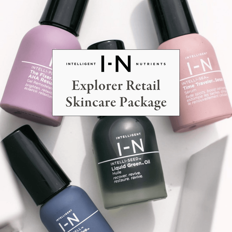 I-N Explorer Retail Skincare Package