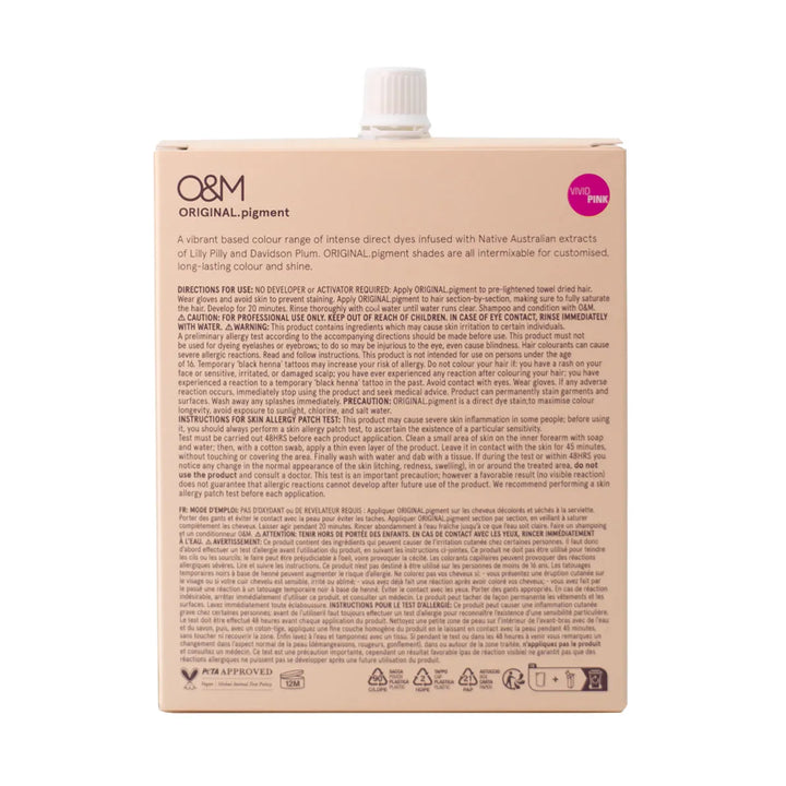 O&M | ORIGINAL.pigment Vivid Pink – Simply Organic Beauty