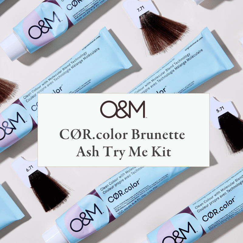 CØR.color Brunette Ash Try Me Kit