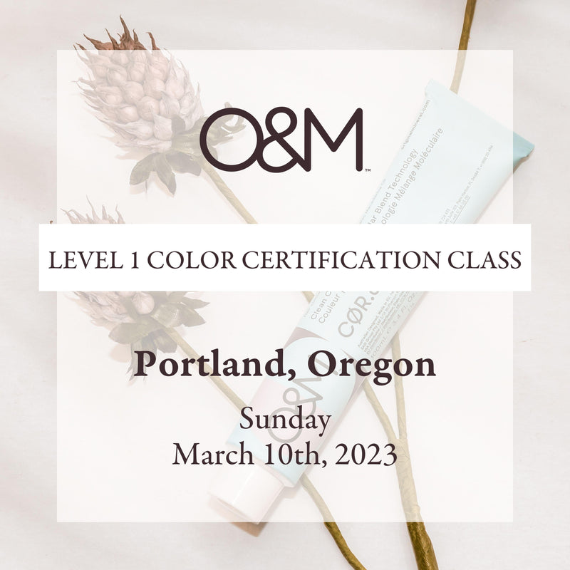 O&M Level 1 Certification Class: Portland, Oregon