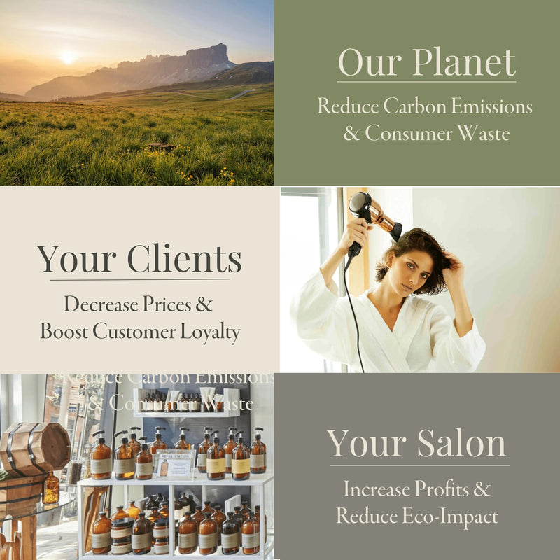 Oway Salon Refill Station Starter Kit