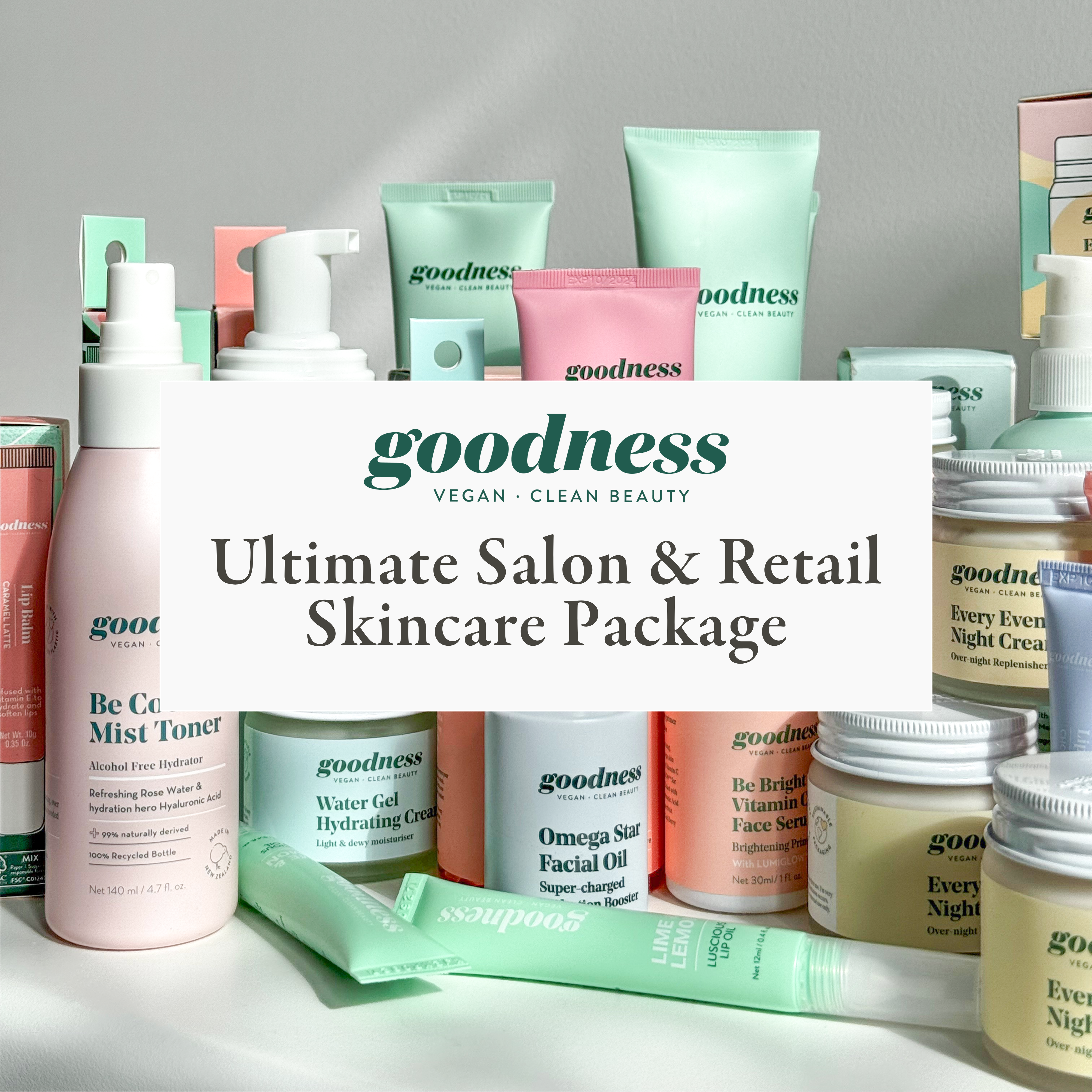 Organic Skincare Product Kits & Salon Spa Starter Packages