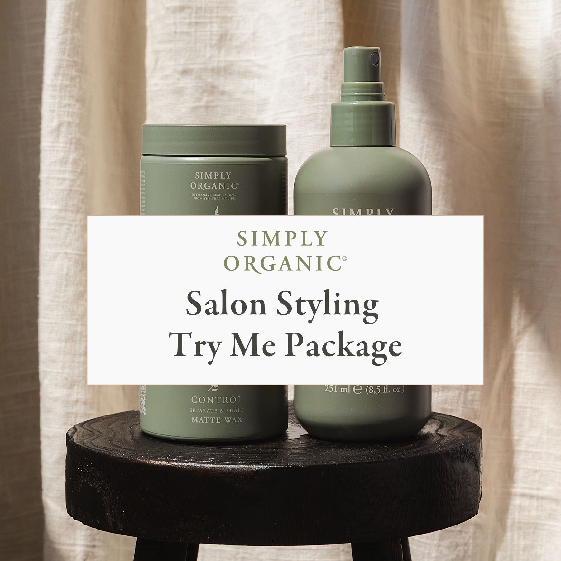 Simply Organic Salon Styling Try Me Package – Simply Organic Beauty