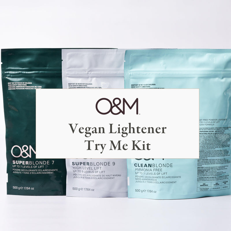 O&M Vegan Lightener Try Me Kit