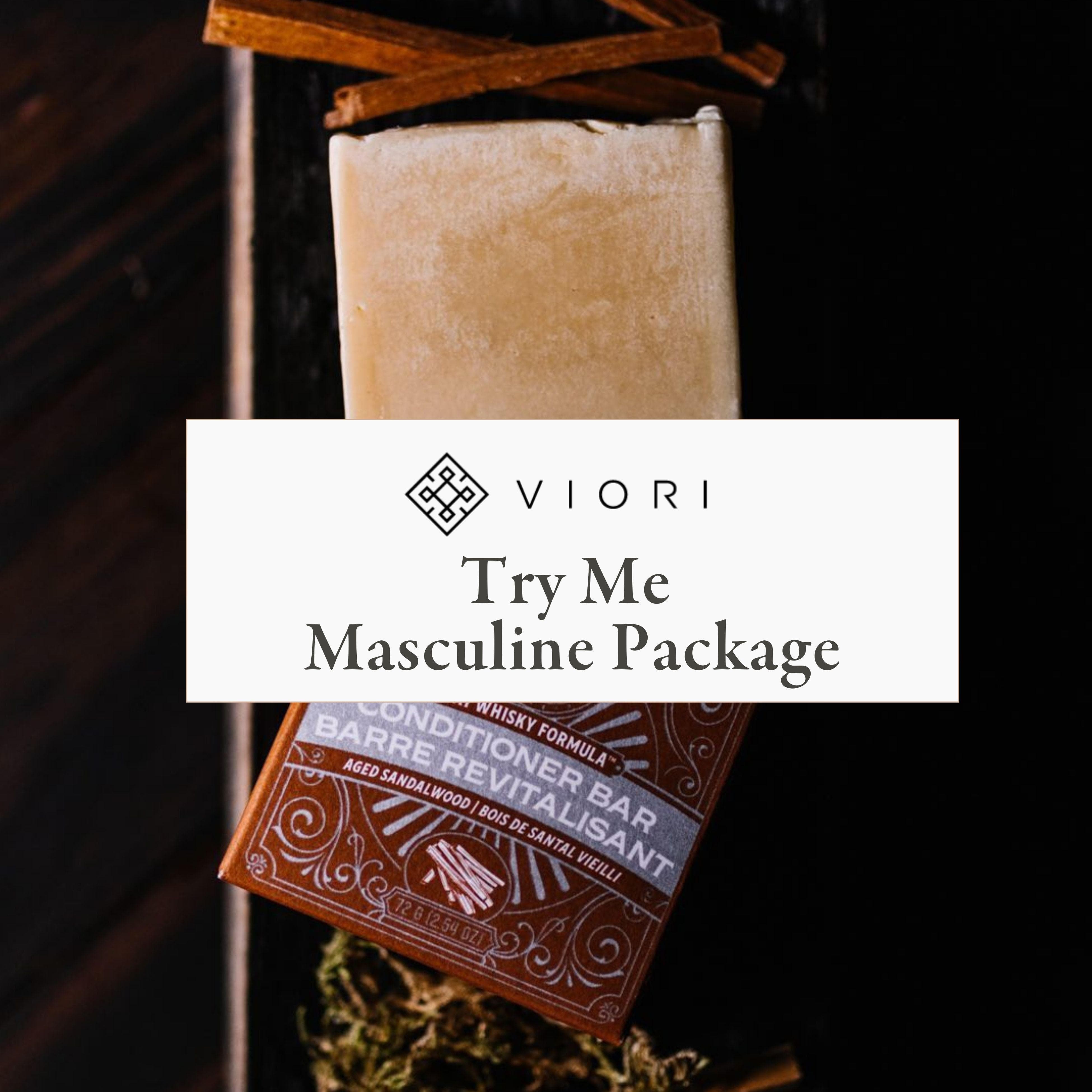 Viori Try Me Masculine Package Simply Organic Beauty