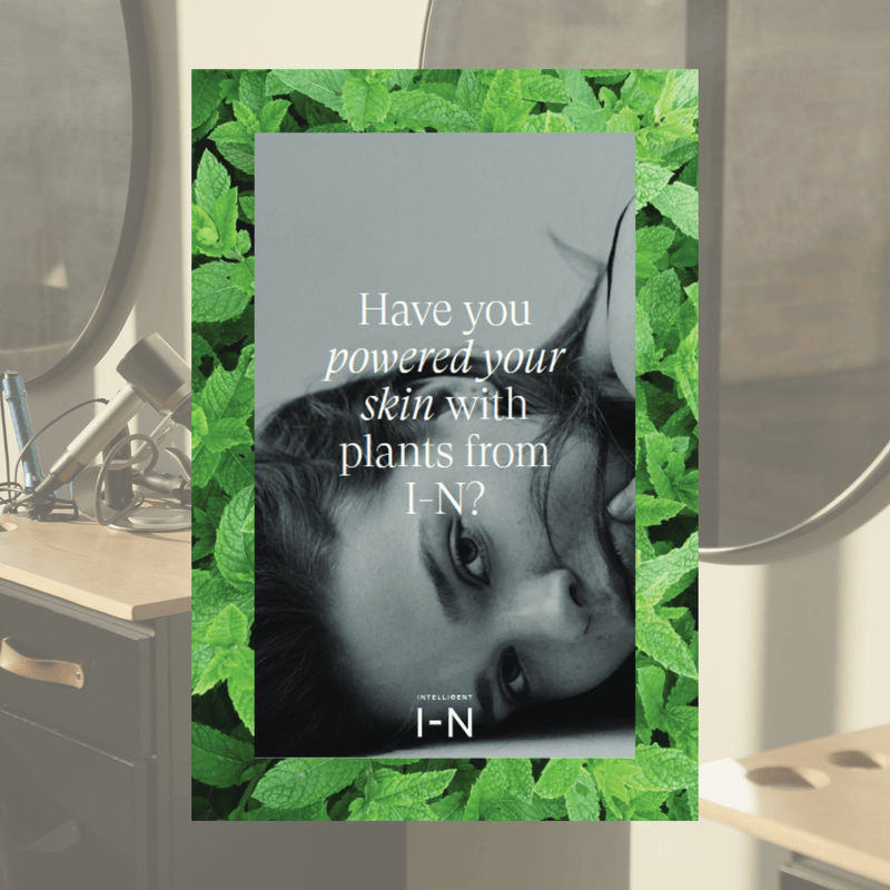 I-N Plant Powered Mirror Cling