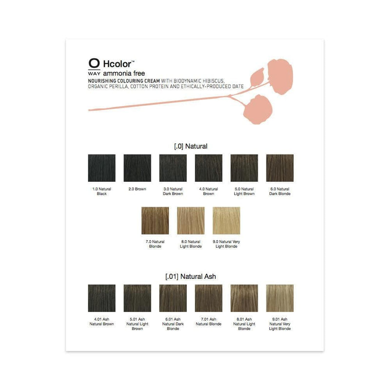 Hcolor Color Paper Shade Chart