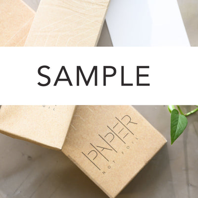 Paper Not Foil Sample Kit [10 Sheets of Each Size]